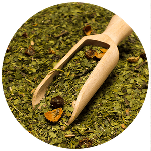 Yerbera – Lata metálica + Verde Mate Green Herbal Energy 0,5 kg