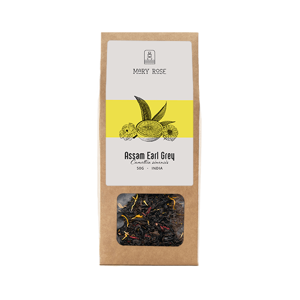 Mary Rose - Chá Preto Assam Earl Grey - 50g