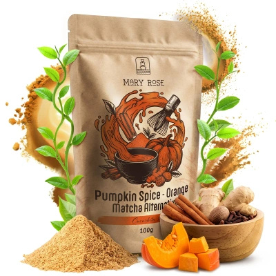 Mary Rose – Orange Matcha Alternative – Pumpkin Spice (em pó) 100 g