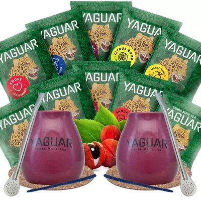 Yerba mate tasting set for two 10x50g