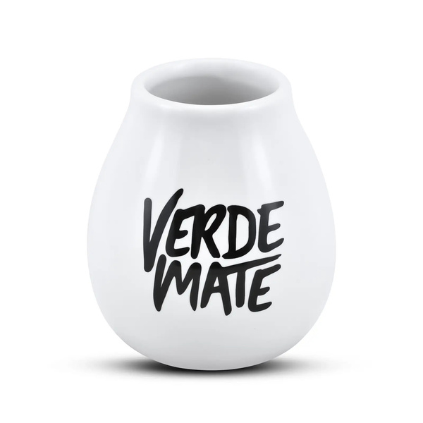 Gourd ceramic white - Verde Mate - 350ml