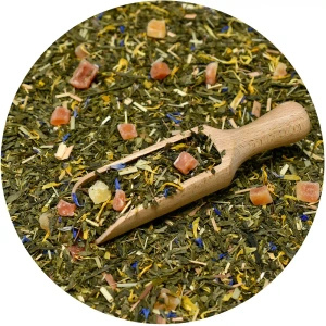 Mary Rose - Chá Verde com Fantasia de Papaia - 50g