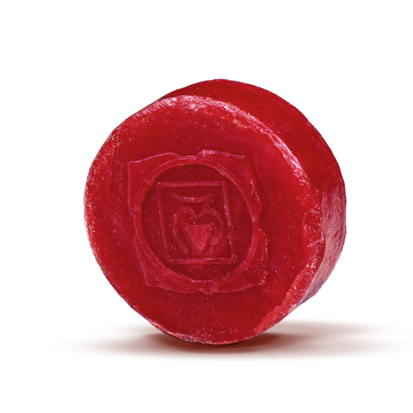 Conjunto de oferta para Chacra Raiz (Muladhara): chá de chakra + incenso + vela