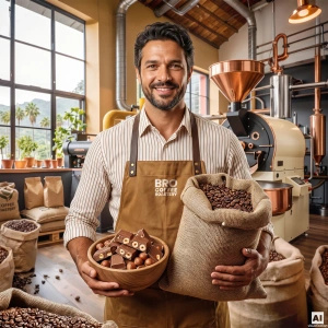 Bro Coffee Roastery – Café em grão inteiro Crema Rumba 400 g