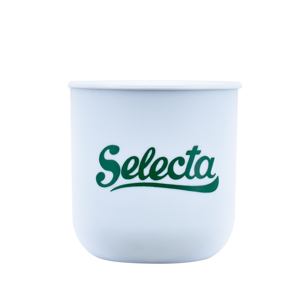 Cabaça de plástico com o logótipo Seleta (branco) - 100ml