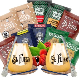 Yerba Mate Starter Kit for Two 10x50g 500g