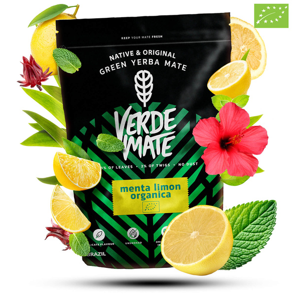Verde Mate Green Organica Menta Limon 0,4 kg