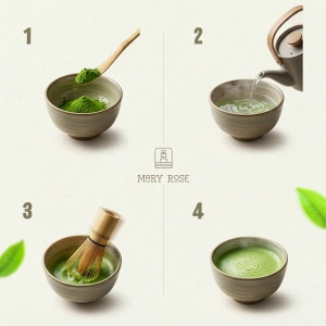 Mary Rose – Chá verde Matcha Tenno japonês (BIO) Cerimonial 30 g